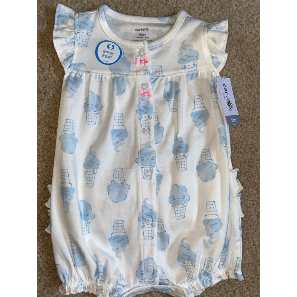 CARTERS-BABY ROMPER 6m